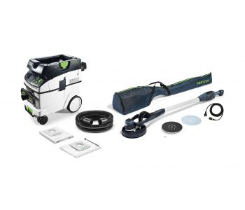 LHS 225 PLANEX Easy 225mm Drywall Sander with M Class Dust Extractor Set