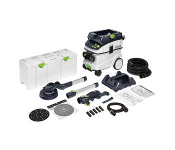 LHS 2 225 PLANEX 225mm Drywall Sander in Systainer with M Class Dust Extractor Set 