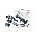 DSC-AGC 18V 125mm Cordless Freehand Diamond Cutting System 5.2Ah Set in Systainer
