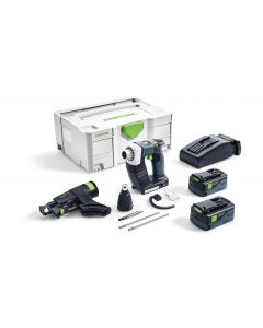 DWC 18V Cordless Collated Screwgun 5.2Ah Set in Systainer
