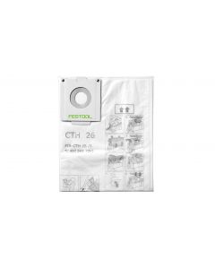 Replacement H Class Safety Bag for CT 26 - 3 Pack
