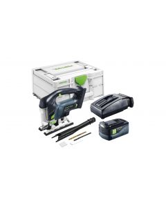 PSBC 420 CARVEX 18V Cordless D Handle Jigsaw 5.2Ah Set in Systainer